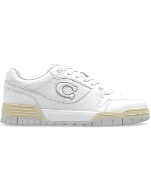 COACH Sports Shoes With Logo - White