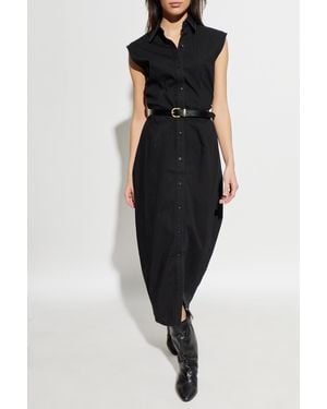 Rag & Bone Sleeveless Denim Dress - Black