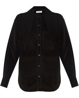 Ferragamo Corduroy Shirt - Black