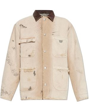 MISBHV Jacket With Collar - Natural