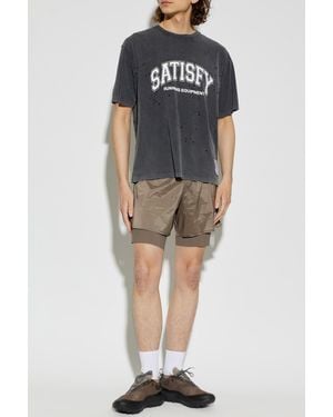 Satisfy T-Shirt 'Mothtech' - Gray