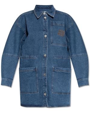 Munthe Denim Jacket "Prickly" - Blue
