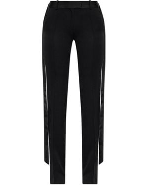 The Attico Wool Trousers - Black