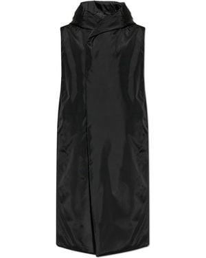 Rick Owens Rick Owens Long Hooded Vest - Black