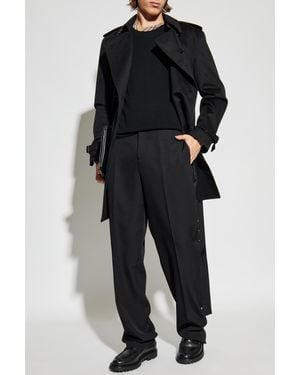 Burberry Crew Neck Sweater - Black