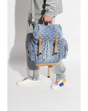 DSquared² 'D2 Monogram' Backpack - Blue