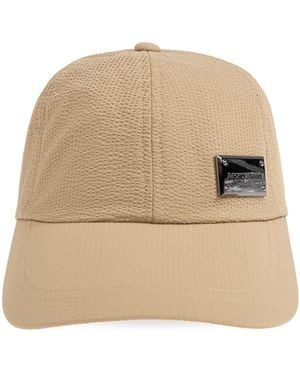 Emporio Armani Baseball Cap - Natural