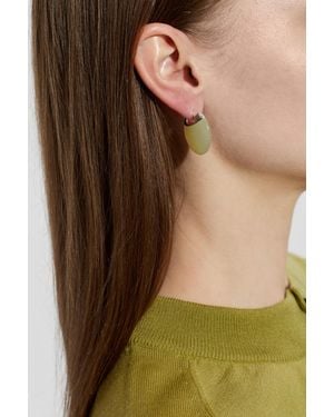 LIE STUDIO 'Erin' Semi-Precious Stone Earrings - Green