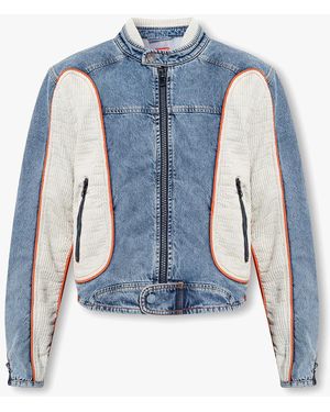 DIESEL 'd-blink' Jacket - Blue
