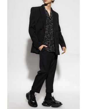 Balmain Short-Sleeve Shirt - Black