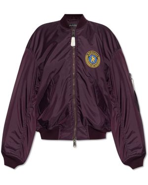Balenciaga Bomber Jacket - Purple