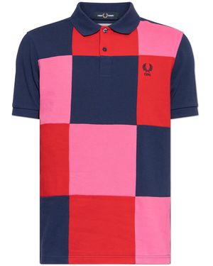 Comme des Garçons Chequered Pattern Polo