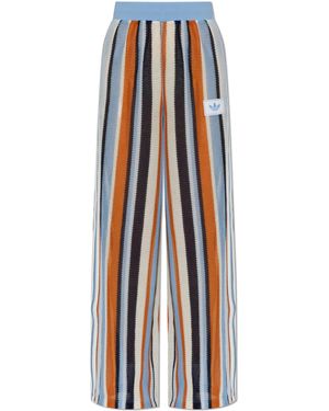 adidas Trousers With Logo - White
