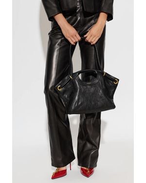 Balmain Leather Bag - Black