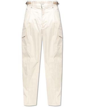 Moncler Cargo Trousers - White