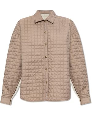 Moncler Quilted Shirt - Natural