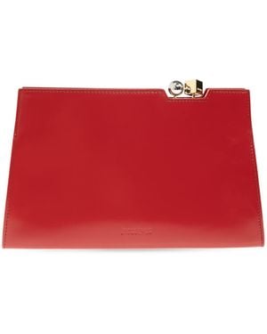Jacquemus Clutch Bag 'Le Salon' - Red
