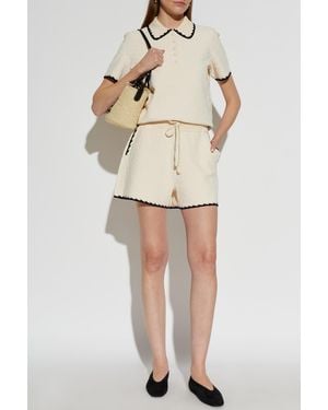 Zimmermann Patterned Polo Shirt - Natural