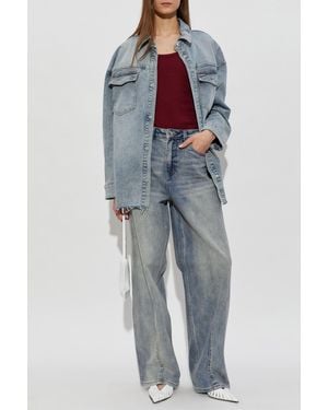 Gestuz 'Gznoma' Denim Shirt - Blue