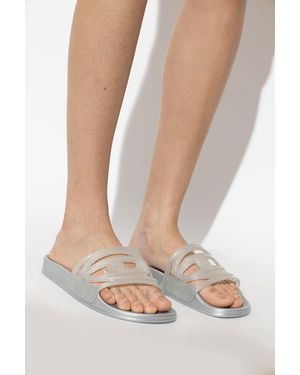 DIESEL Slides "Sa-Clyde" - White