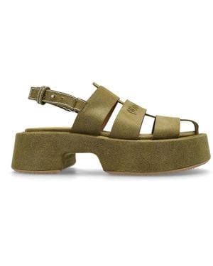 JW Anderson Leather Boots - Green