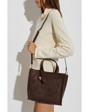 Furla Leather 'Divide It Tote S' Bag - Natural