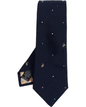 Paul Smith Silk Tie - Blue