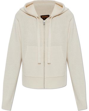 Woolrich Hooded Cardigan - White