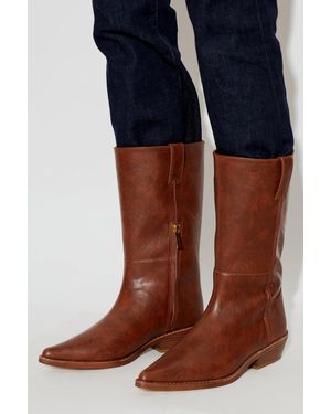 MICHAEL Michael Kors 'Farren' Heeled Boots - Blue