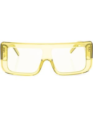 Rick Owens Sunglasses - Yellow