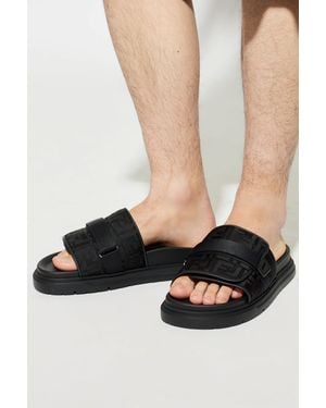 Fendi Chunky' Slides - Black
