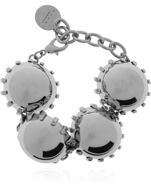 Marni Brass Bracelet - Grey