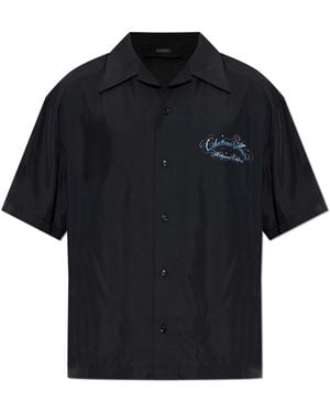 Amiri Shirt With Logo - Black