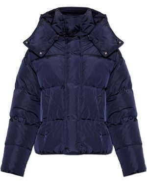 DSquared² Puffer Jacket With Detachable Hood - Blue