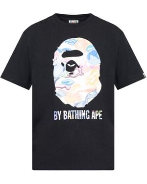 A Bathing Ape T-Shirt With Print - Black