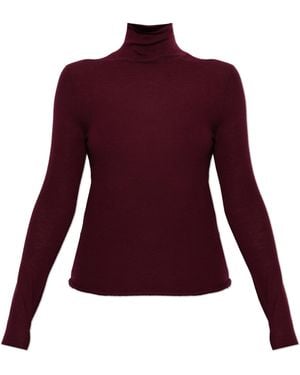 Lisa Yang Cashmere Turtleneck 'Lory' - Purple