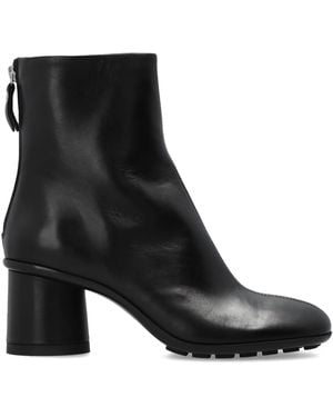 Agl Attilio Giusti Leombruni Curvy Heeled Ankle Boots - Black