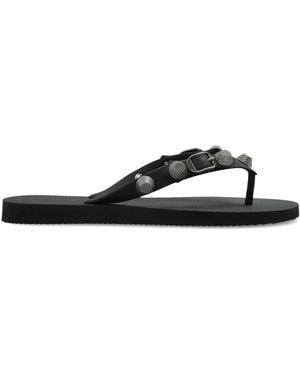Balenciaga 'Cagole Thong' Flip-Flops - White