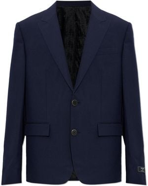 Balmain Wool Blazer - Blue