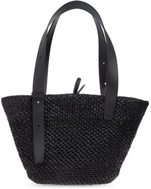 LIE STUDIO "Bianca" Shopper Bag - Black