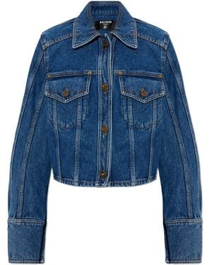 Balmain Denim Jacket - Blue