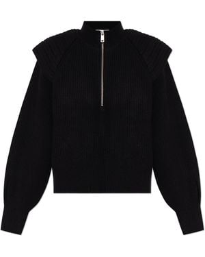 Gestuz Ribbed Cardigan Madiagz - Black