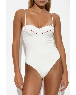Posse 'Pia One Piece' One-Piece Swimsuit - White