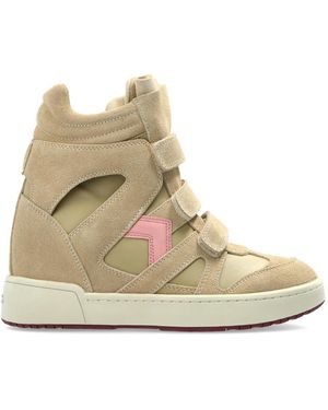 Isabel Marant "Im3" Wedge Shoes - Natural