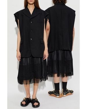 Comme des Garçons Flared Skirt - Black