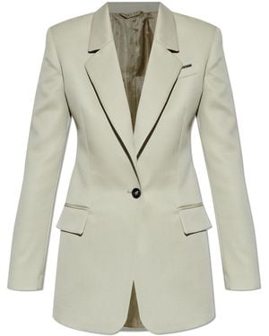 The Attico Wool Blazer - White