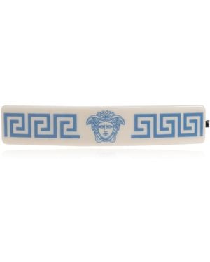 Versace Hair Clip - Blue
