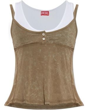DIESEL Top 'T-Olisse' - Brown