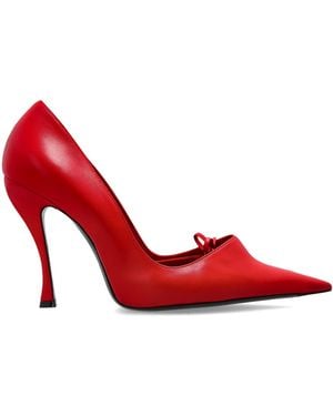 Balenciaga 'Bloom' Heels - Red