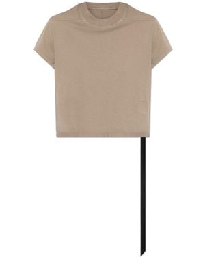 Rick Owens T-Shirt "Small Level T" - Natural